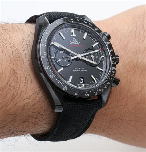 omega dark side of the moon black black clone|speedmaster dark side of moon.